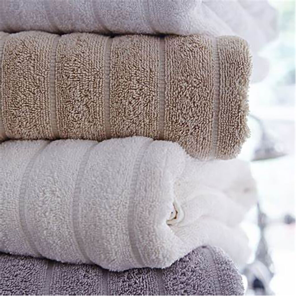 clean towels